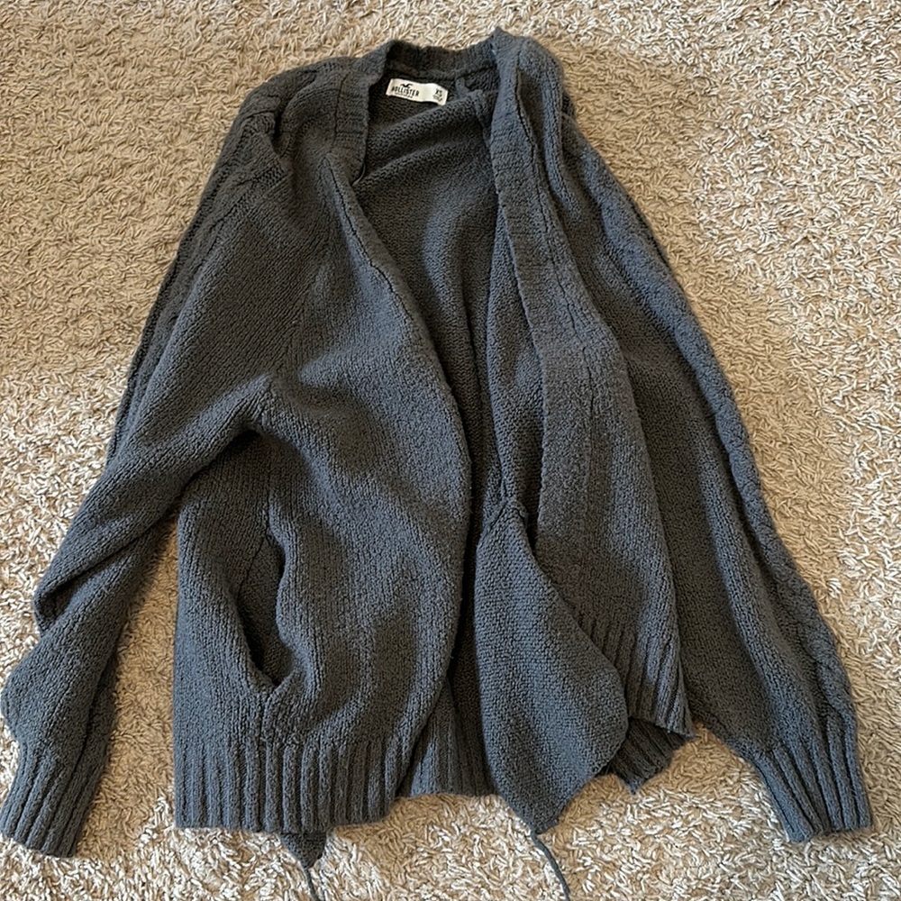Dark grey cardigan
